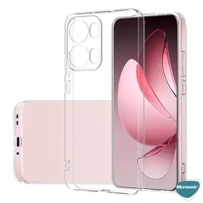 Microsonic Oppo Reno 13 Pro Kılıf Transparent Soft Şeffaf