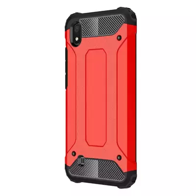 Microsonic Samsung Galaxy A10 Kılıf Rugged Armor Kırmızı