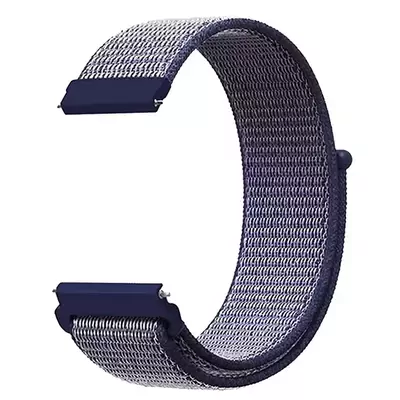 Microsonic Samsung Galaxy Watch 4 40mm Hasırlı Kordon Woven Sport Loop Mor