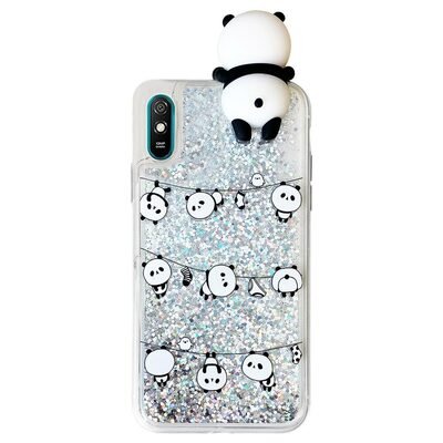 Microsonic Xiaomi Redmi 9A Kılıf Cute Cartoon Panda