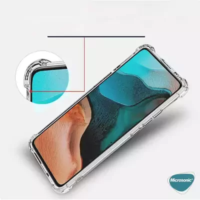 Microsonic Xiaomi Poco F2 Pro Kılıf Shock Absorbing Şeffaf