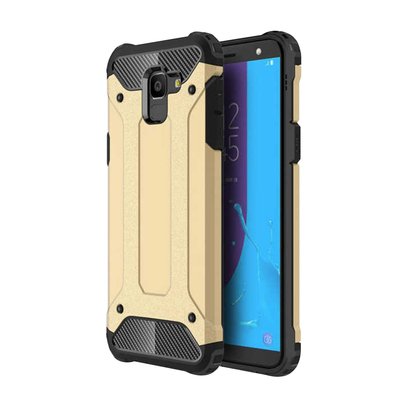 Caseup Samsung Galaxy J6 Kılıf Tank Gold