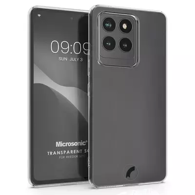 Microsonic Reeder S71 Kılıf Transparent Soft Şeffaf