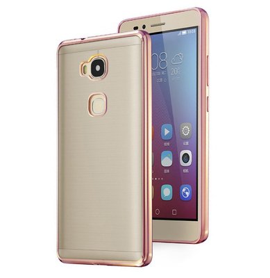 Microsonic Huawei GR5 Kılıf Skyfall Transparent Clear Rose Gold