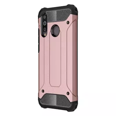 Microsonic Samsung Galaxy M30 Kılıf Rugged Armor Rose Gold