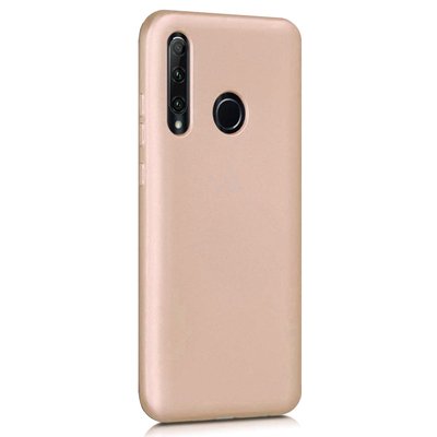 Microsonic Huawei Y6P Kılıf Matte Silicone Gold