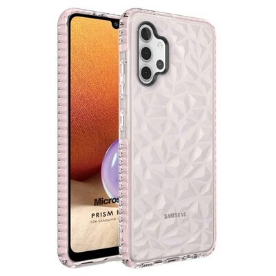 Microsonic Samsung Galaxy A32 4G Kılıf Prism Hybrid Pembe