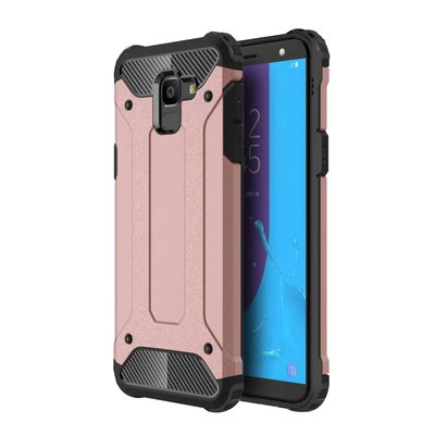 Caseup Samsung Galaxy J6 Kılıf Tank Rose Gold