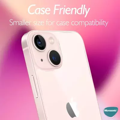 Microsonic Apple iPhone 13 Arka Temperli Cam Ekran Koruyucu