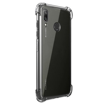 Microsonic Huawei Y7 2019 Kılıf Anti Shock Silikon Şeffaf