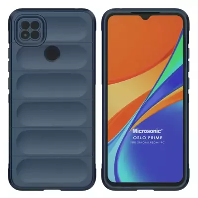 Microsonic Xiaomi Redmi 9C Kılıf Oslo Prime Lacivert