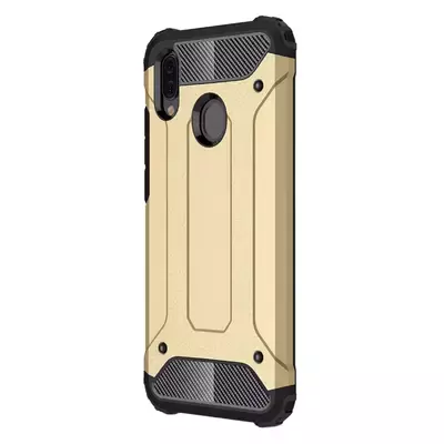 Microsonic Samsung Galaxy M20 Kılıf Rugged Armor Gold