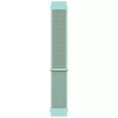 Microsonic Samsung Galaxy Watch FE Hasırlı Kordon Woven Sport Loop Mint Yeşili