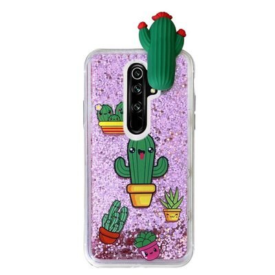 Microsonic Xiaomi Redmi 9 Kılıf Cute Cartoon Kaktüs