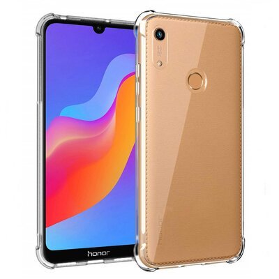 Microsonic Huawei Honor 8A Kılıf Anti Shock Silikon Şeffaf