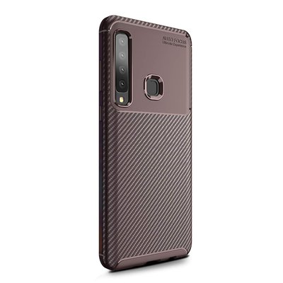 Microsonic Samsung Galaxy A9 2018 Kılıf Legion Series Kahverengi