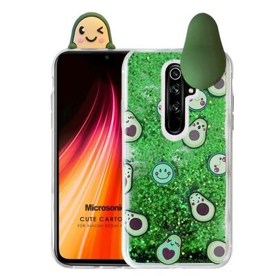 Microsonic Xiaomi Redmi 9 Kılıf Cute Cartoon Avakado