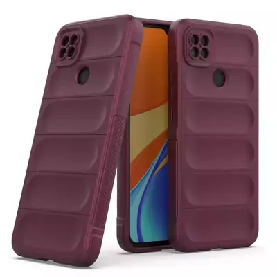 Microsonic Xiaomi Redmi 9C Kılıf Oslo Prime Bordo