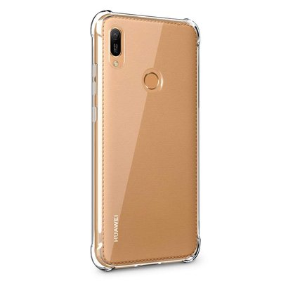 Microsonic Huawei Y6 2019 Kılıf Anti Shock Silikon Şeffaf