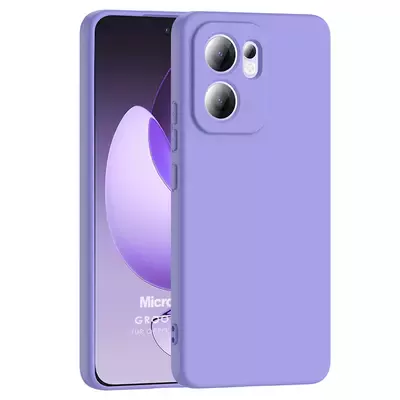Microsonic Oppo Reno 13F 5G Kılıf Groovy Soft Lila