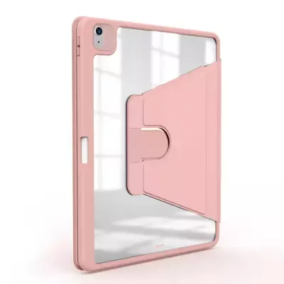 Microsonic Apple iPad Air 4. Nesil Kılıf (A2316-A2324-A2325-A2072) Regal Folio Pembe