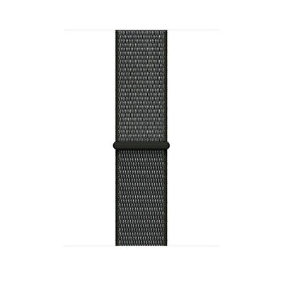 Microsonic Apple Watch 3 42mm Nylon Loop Kordon Gri