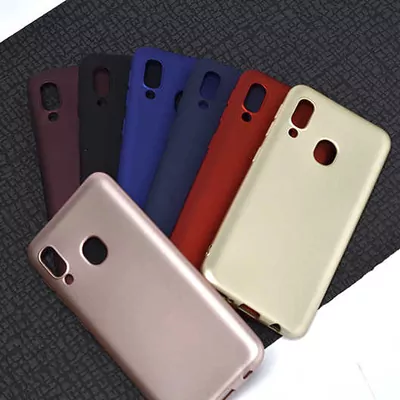 Microsonic Matte Silicone Samsung Galaxy A30 Kılıf Mor