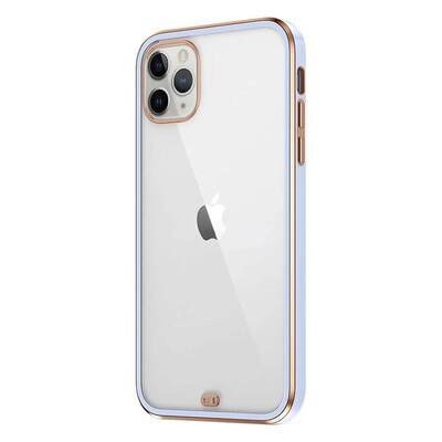 Microsonic Apple iPhone 11 Pro Kılıf Laser Plated Soft Lila