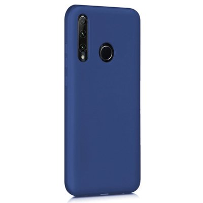 Microsonic Huawei Y7P Kılıf Matte Silicone Lacivert