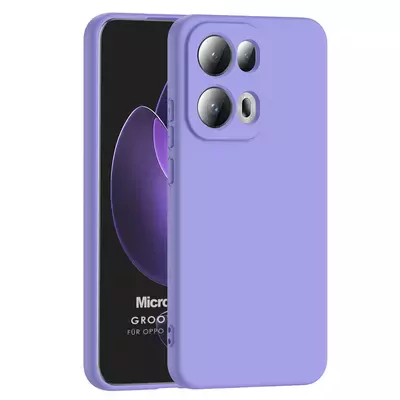 Microsonic Oppo Reno 13 Pro Kılıf Groovy Soft Lila