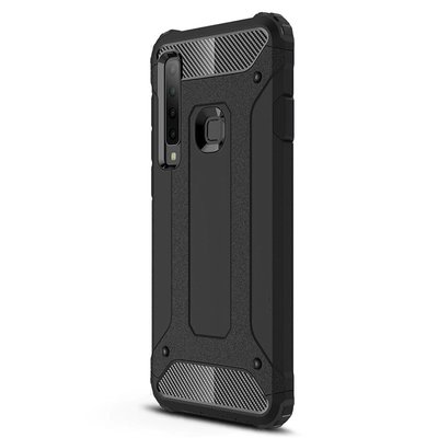 Microsonic Samsung Galaxy A9 2018 Kılıf Rugged Armor Siyah