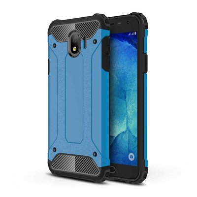 Caseup Samsung Galaxy J4 Kılıf Tank Mavi