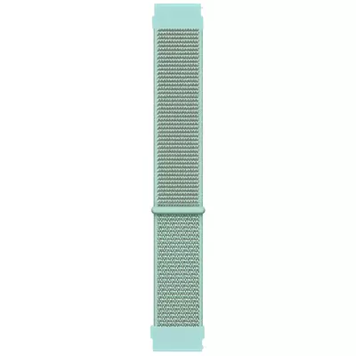 Microsonic Amazfit Cheetat (Square) Hasırlı Kordon Woven Sport Loop Mint Yeşili