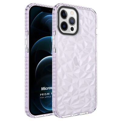 Microsonic Apple iPhone 12 Pro Max Kılıf Prism Hybrid Mor