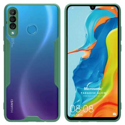 Microsonic Huawei P30 Lite Kılıf Paradise Glow Yeşil