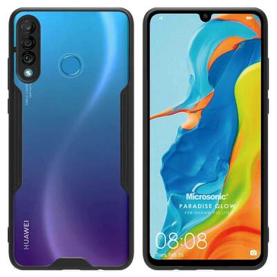 Microsonic Huawei P30 Lite Kılıf Paradise Glow Siyah