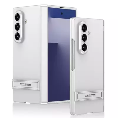 Microsonic Samsung Galaxy Z Fold 7 Kılıf Fusion Stand Gümüş