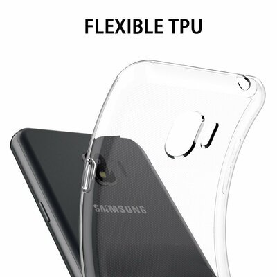 Caseup Samsung Grand Prime Pro Kılıf Transparent Soft Mavi