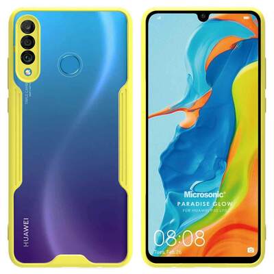 Microsonic Huawei P30 Lite Kılıf Paradise Glow Sarı