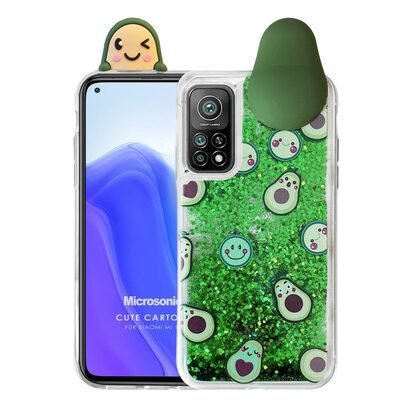 Microsonic Xiaomi Mi 10T Kılıf Cute Cartoon Avakado