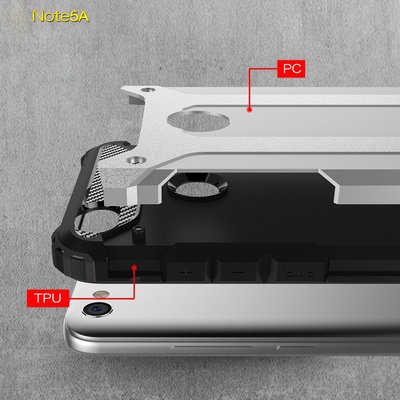 Microsonic Samsung Grand Prime Pro Kılıf Rugged Armor Kırmızı