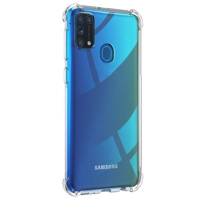 Microsonic Samsung Galaxy M31 Kılıf Anti Shock Silikon Şeffaf