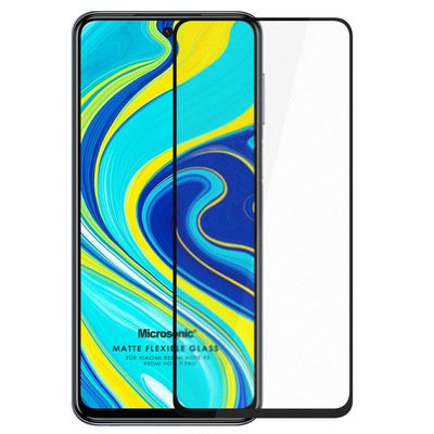 Microsonic Xiaomi Redmi Note 9S Matte Flexible Ekran Koruyucu Siyah