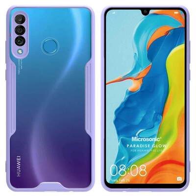 Microsonic Huawei P30 Lite Kılıf Paradise Glow Lila