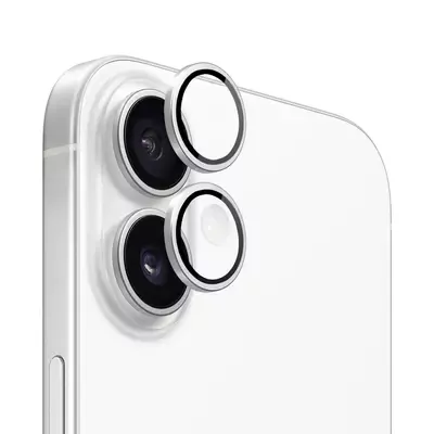 Microsonic Apple iPhone 17 Tekli Kamera Lens Koruma Camı Gümüş