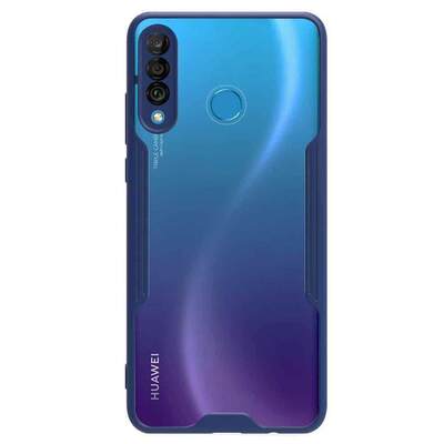 Microsonic Huawei P30 Lite Kılıf Paradise Glow Lacivert