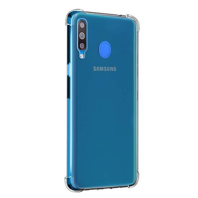 Microsonic Samsung Galaxy M30 Kılıf Anti Shock Silikon Şeffaf