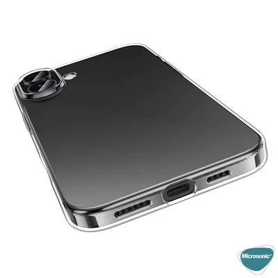 Microsonic Apple iPhone 17 Kılıf Non Yellowing Crystal Clear Sararma Önleyici Kristal Şeffaf