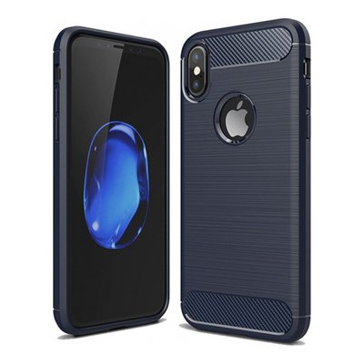 Microsonic Apple iPhone XS Max Kılıf Room Silikon Lacivert