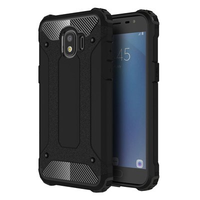 Microsonic Samsung Grand Prime Pro Kılıf Rugged Armor Siyah